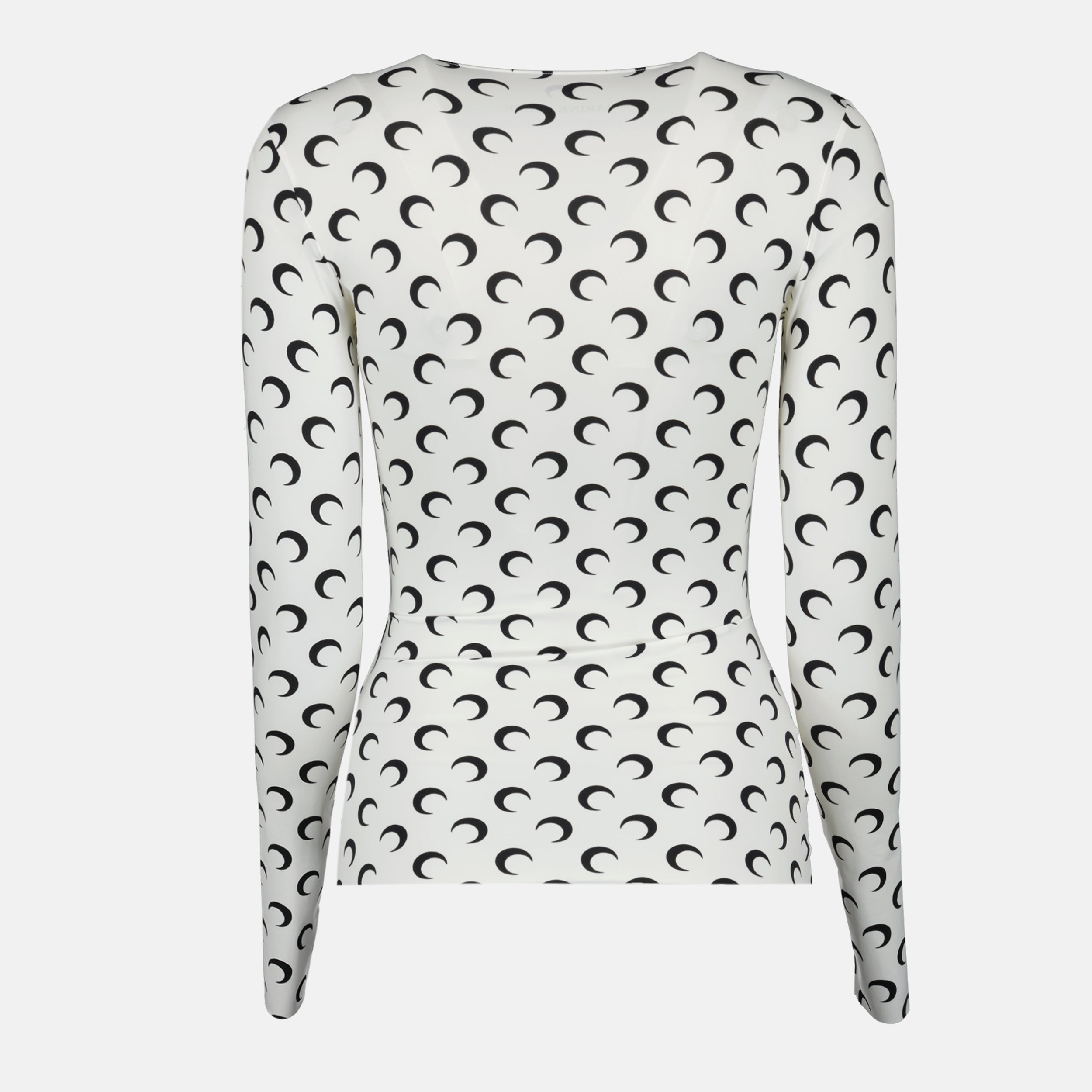 Image de l'article Top Jersey Moon de la marque Marine Serre pour Femme - Saison Automne-Hiver 2025 - Vue détaillée_2