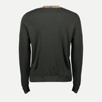Maille Wollpullover Burberry Kaki Homme