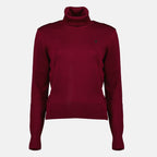 Imagen del suéter de cuello alto Ami de coeur de la marca Ami PARIS para Mujer - Temporada Otoño-Invierno 2025 - Vista Frontal