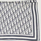 スカーフ・手袋 Carré de soie Oblique Dior 青 Homme