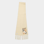 Scarves and gloves Écharpe en cachemire Cavalier Burberry Beige Unisex