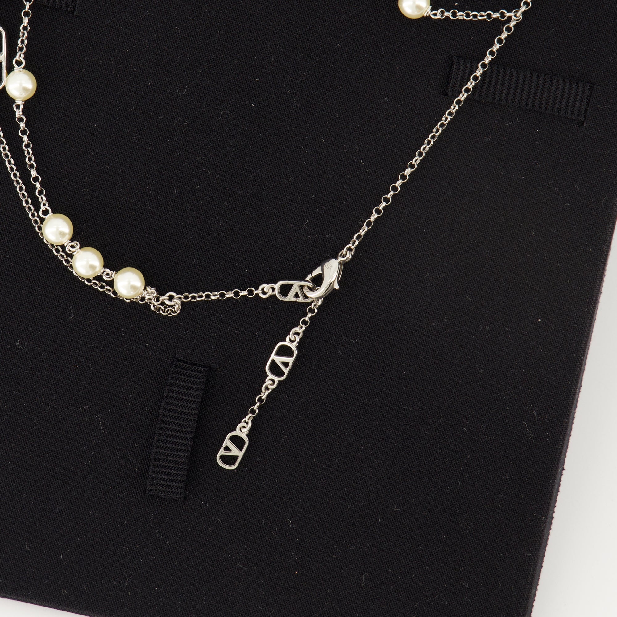 Bijoux Collana VLogo Valentino Garavani Argenté Femme