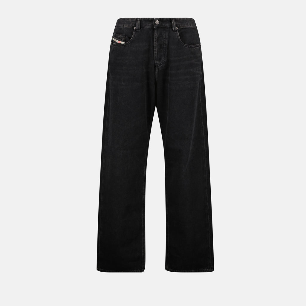 Pantalones Jean 2001 D-Macro noir Diesel Negro Homme