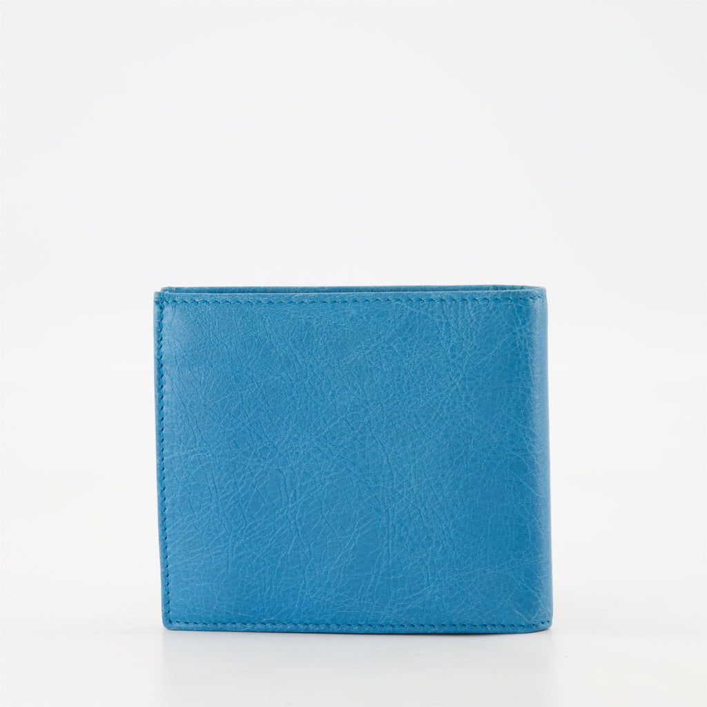 Small leather goods Portefeuille à clous Balenciaga Blue Homme