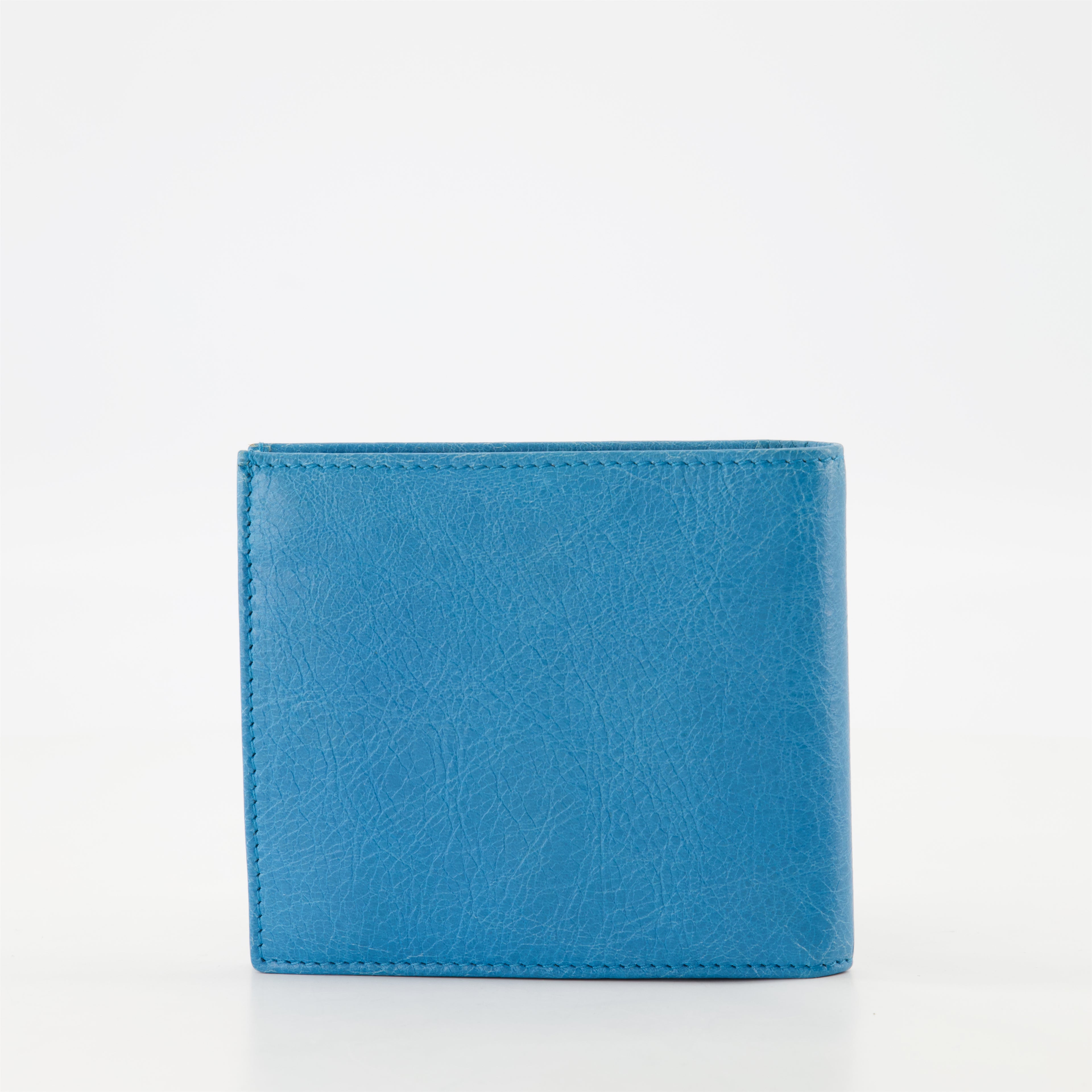 Small leather goods Portefeuille à clous Balenciaga Blue Homme