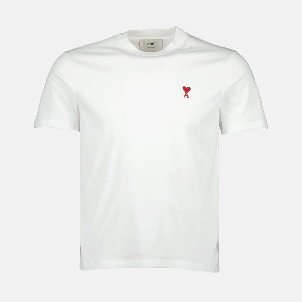 T-shirts T-shirt Ami de coeur Ami PARIS Blanc Unisexe