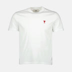 T-shirts T-shirt Ami de coeur Ami PARIS Blanc Unisexe