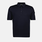 Polos Polo à logo Moncler Bleu foncé Homme
