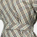 ドレス チェック・プラッド・ドレス Burberry ベージュ Femme