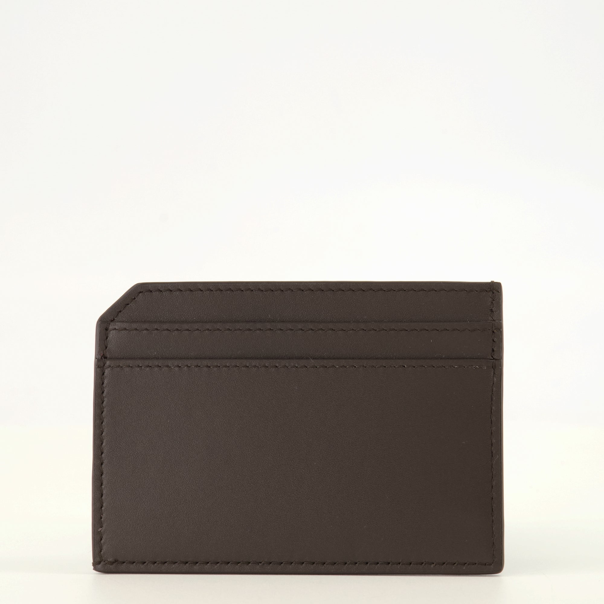 Petite maroquinerie Brown Leather Card Holder Saint Laurent Paris Saint Laurent Marron Homme