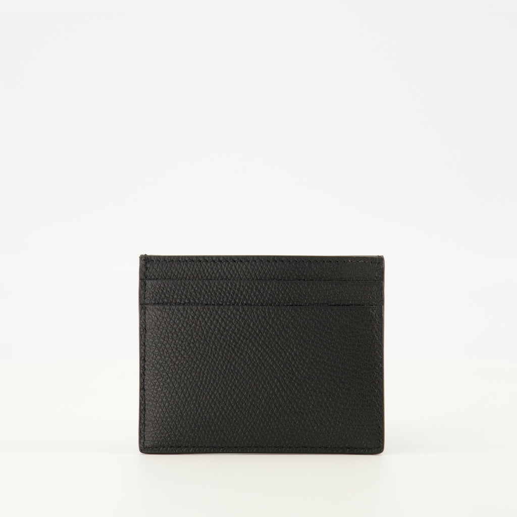 Image of the Vlogo cardholder by Valentino Garavani for Men - Autumn-Winter Season 2025 - Back View