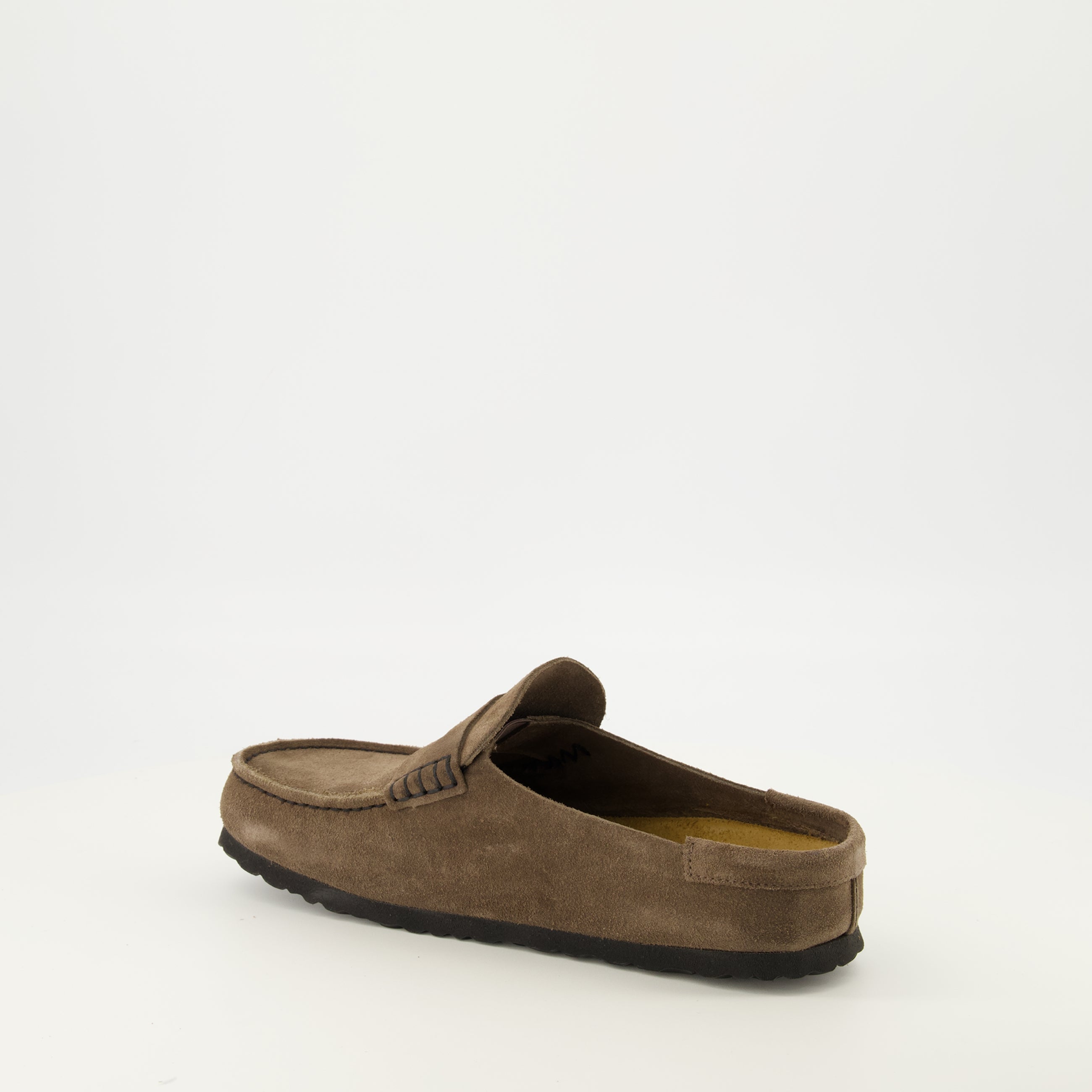 Chaussures ouvertes 뮤ules 나폴리 랩 브라운 Birkenstock Marron Unisexe