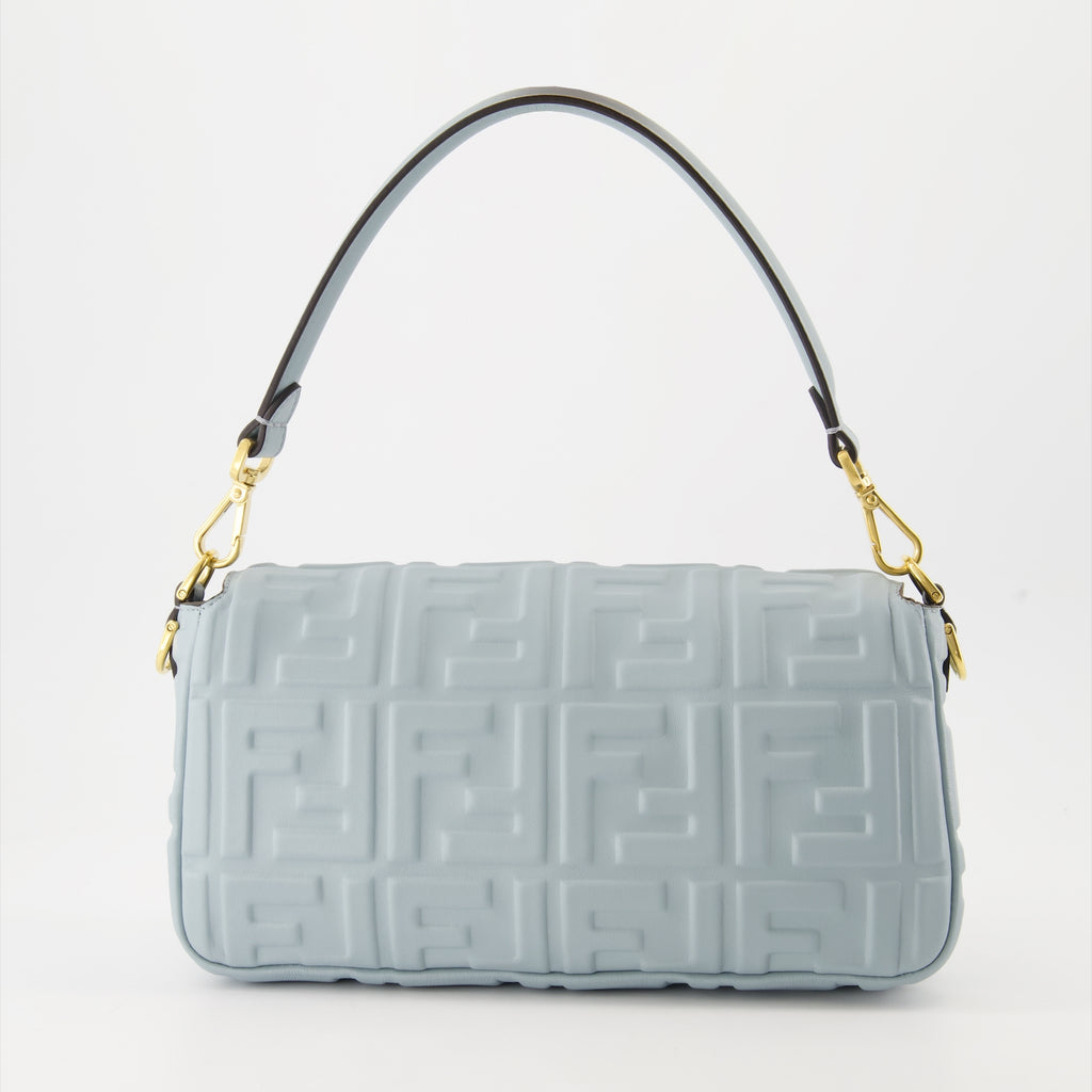 Umhängetaschen Sac Baguette Fendi Blau Femme