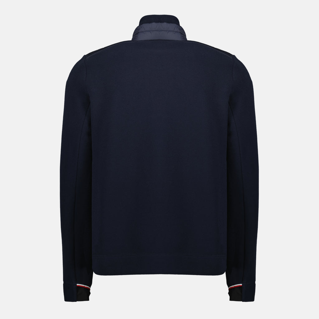 Vestes Giacca in Pile Blu Navy Moncler Grenoble Bleu foncé Homme