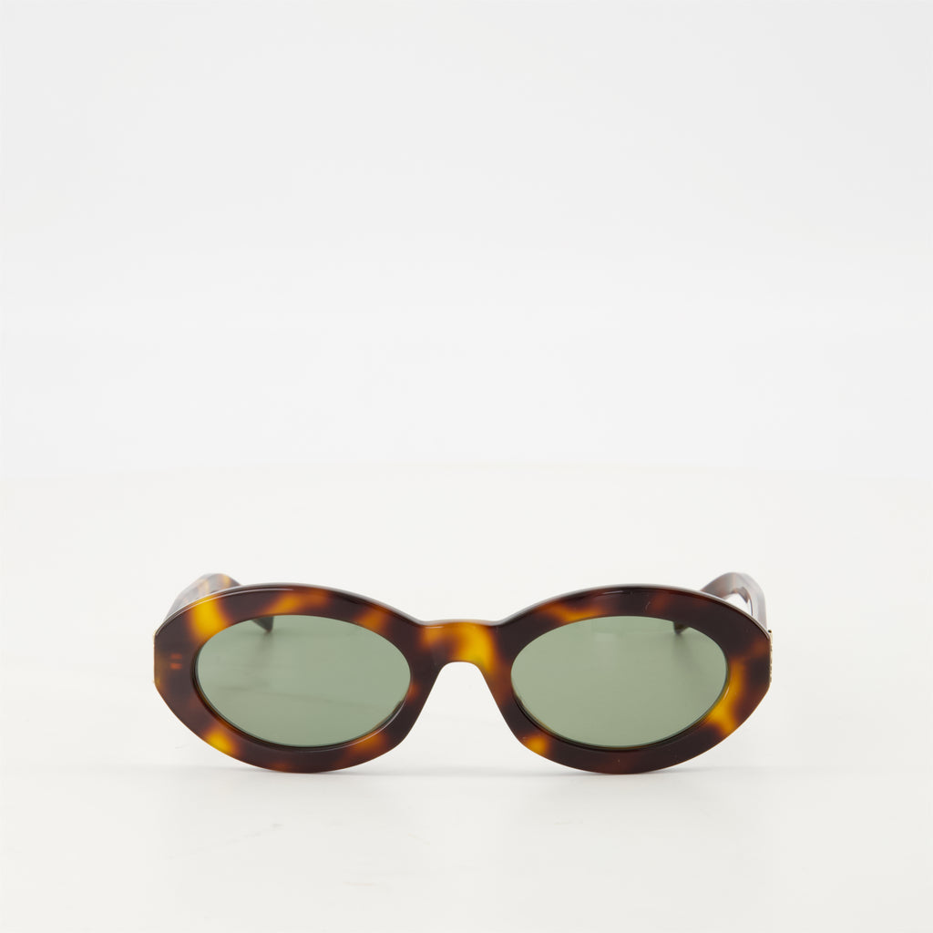 Glasses Lunettes de soleil SL M136 Saint Laurent Brown Unisex