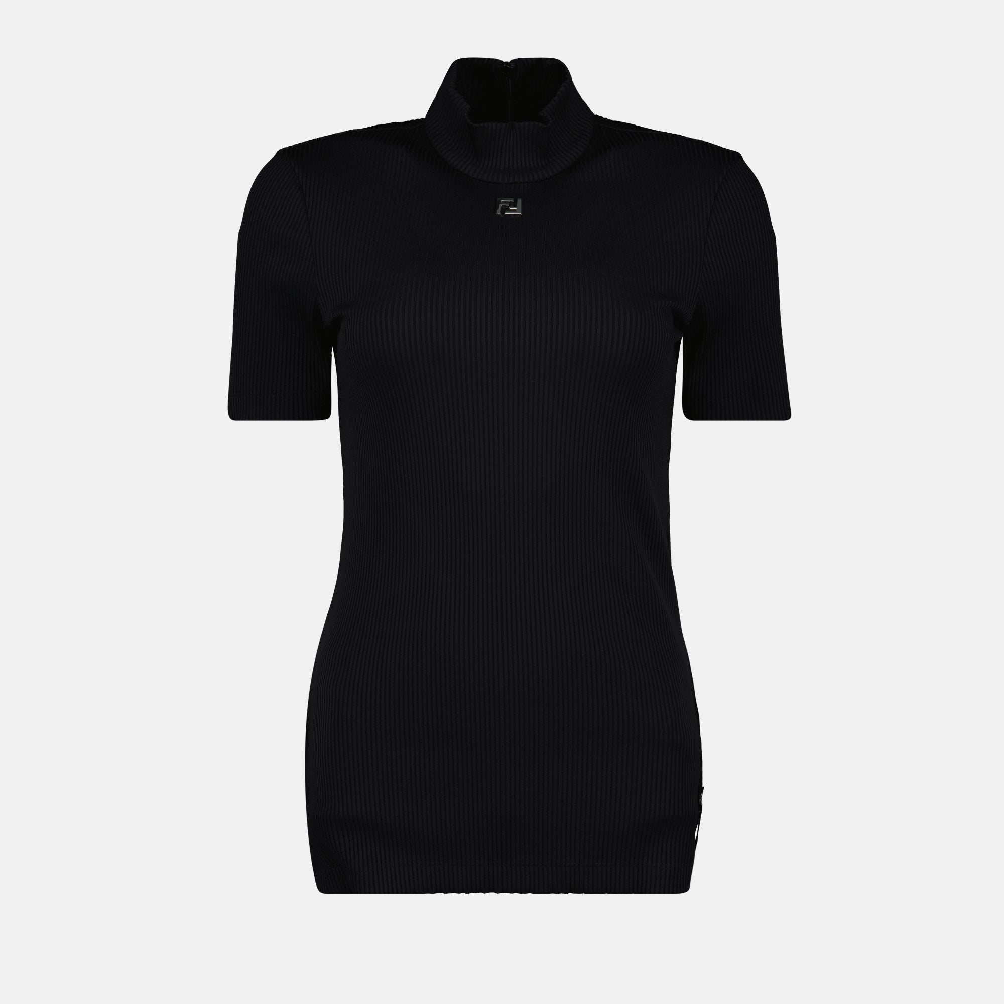 T-shirts Pull à col roulé Fendi Noir Homme