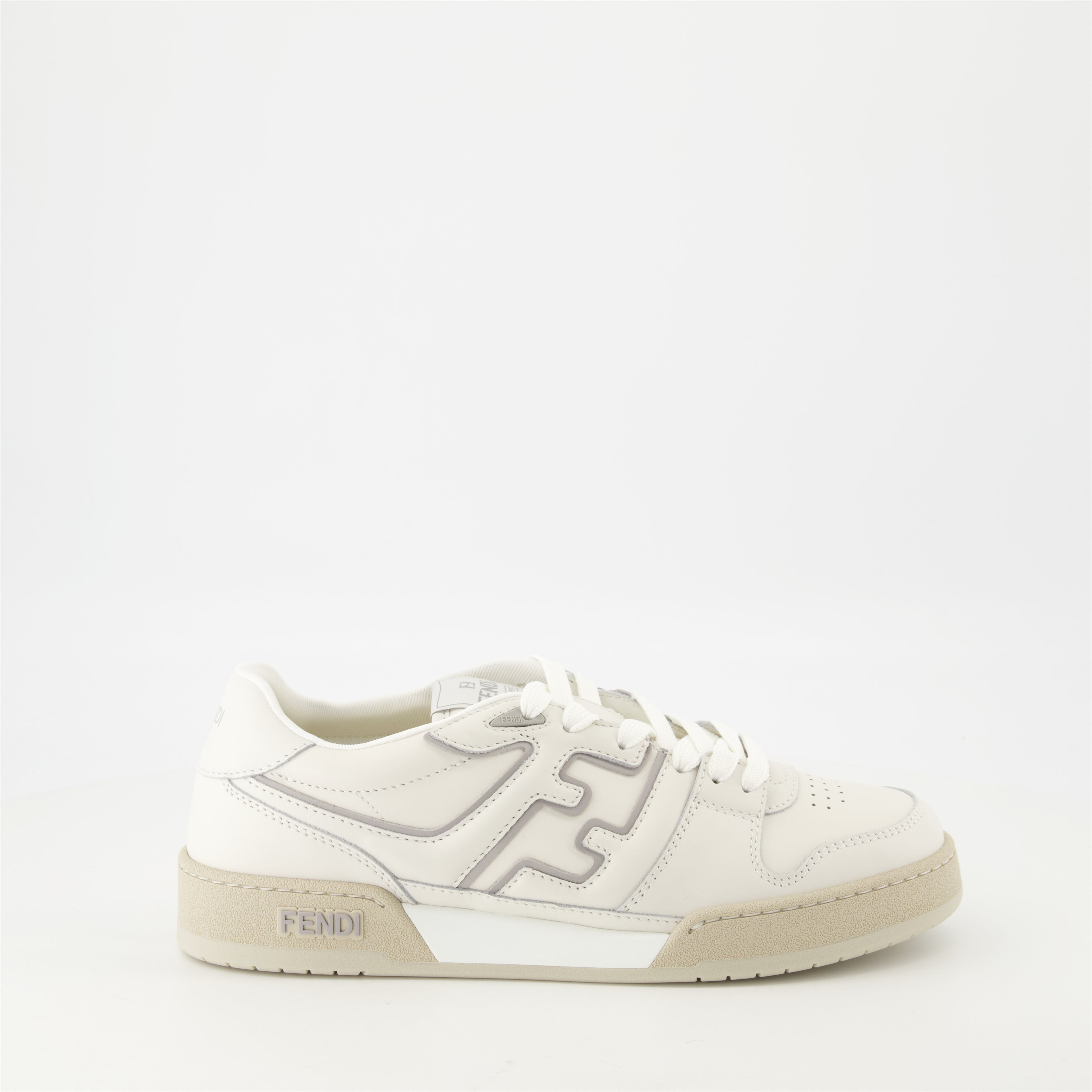 Sneakers Fendi Match Sneakers Fendi Beige Homme