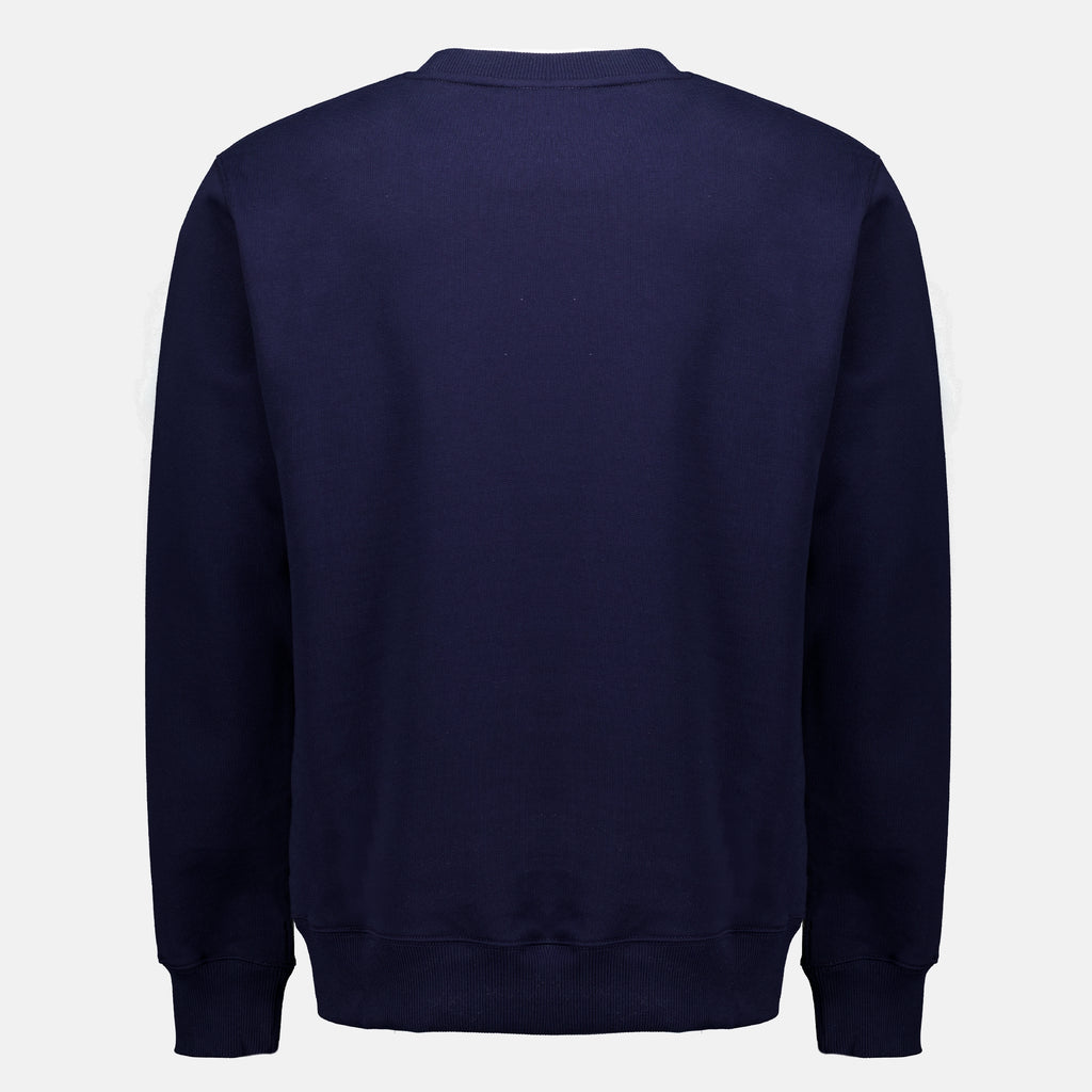 Sweatshirts Sweatshirt Slogan Azul Marinho Drole De Monsieur Bleu foncé Homme