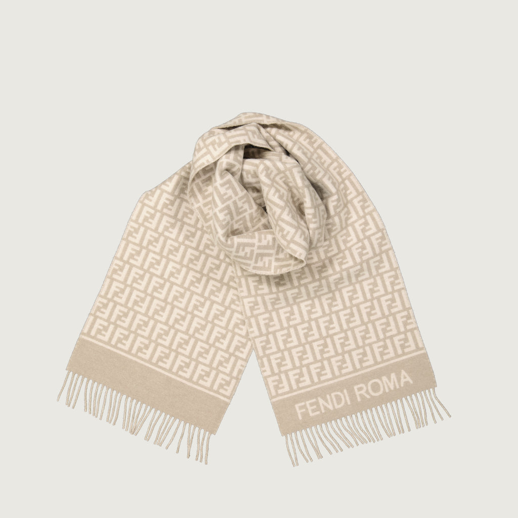 Écharpes, foulards et gants Écharpe FF Fendi Beige Femme
