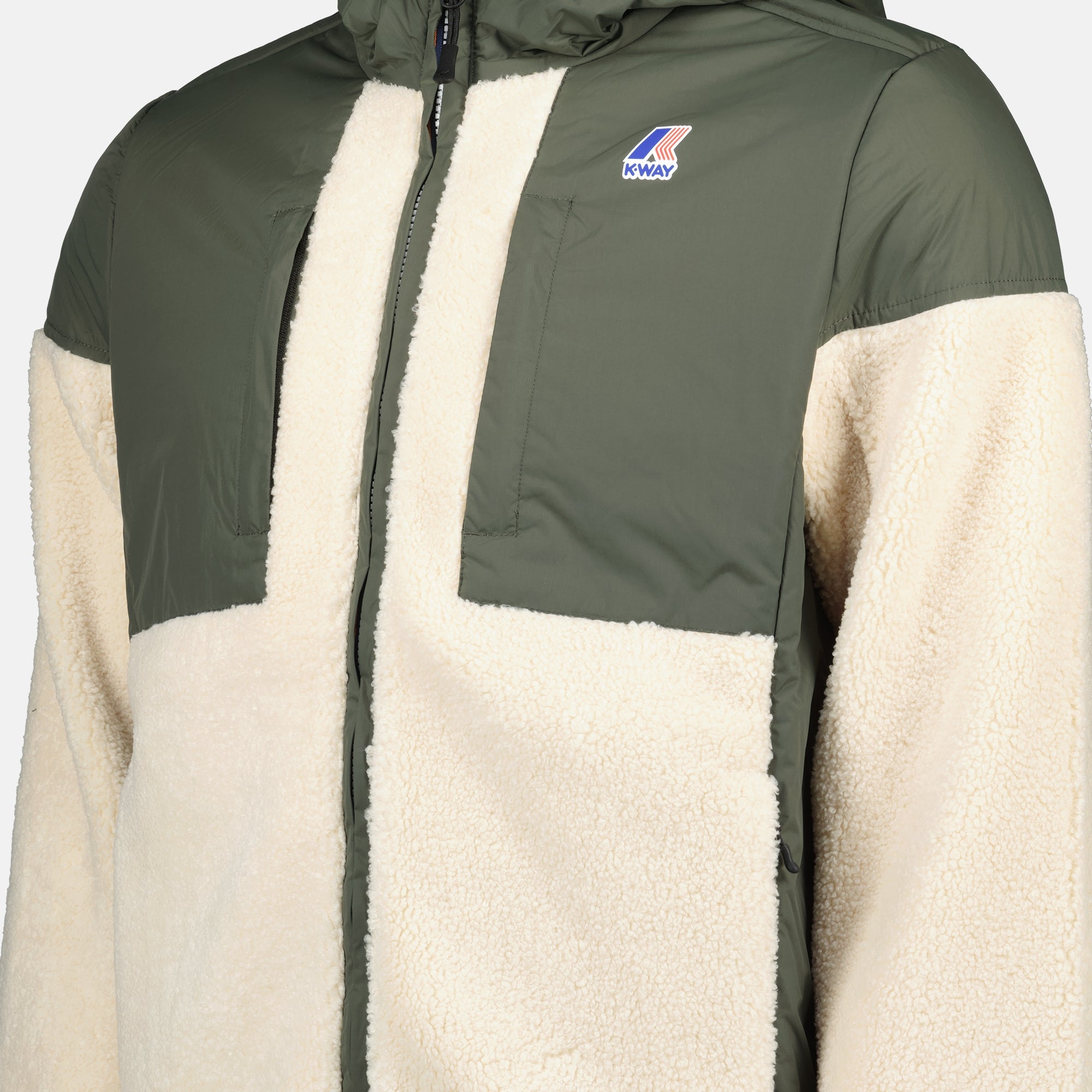 Image de l'article Veste Samson 4.0 Orsetto de la marque K-Way pour Unisex - Saison Automne-Hiver 2025 - Vue détaillée_1