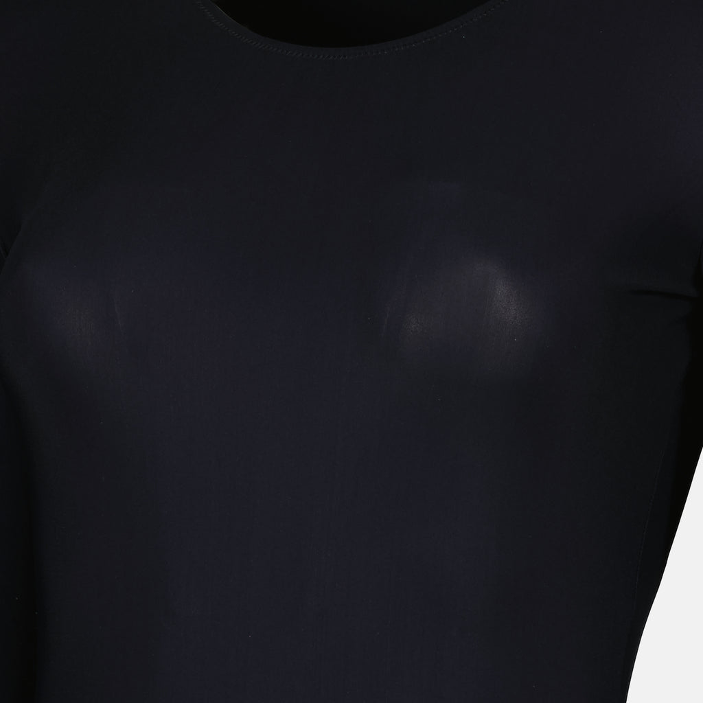 Immagine del body in nylon del marchio Mm6 per donna - Collezione Autunno-Inverno 2025 - Vista dettagliata 3