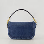 Sacs à main et épaule Sac VLogo en denim Valentino Garavani Bleu foncé Femme