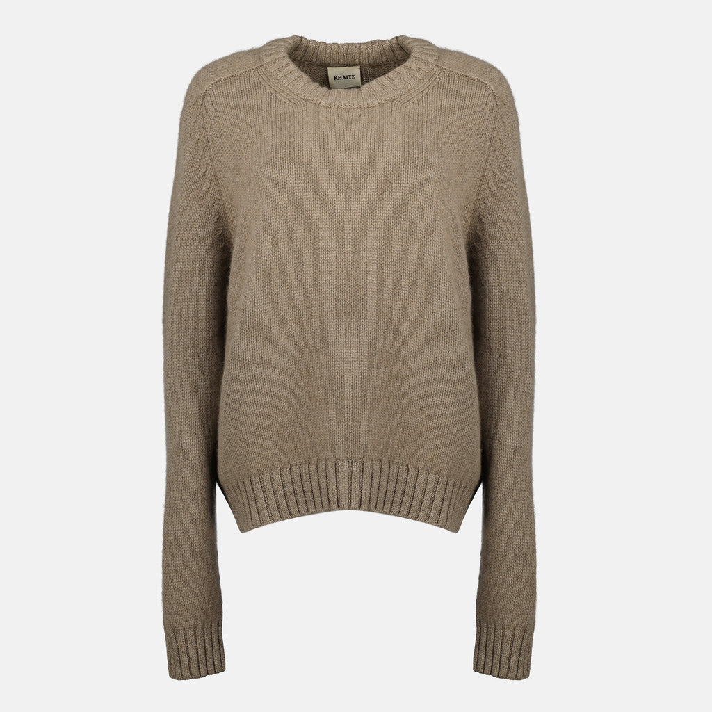 Image of the Mae Sweater by Khaite for Women - Fall-Winter 2025 - Front View