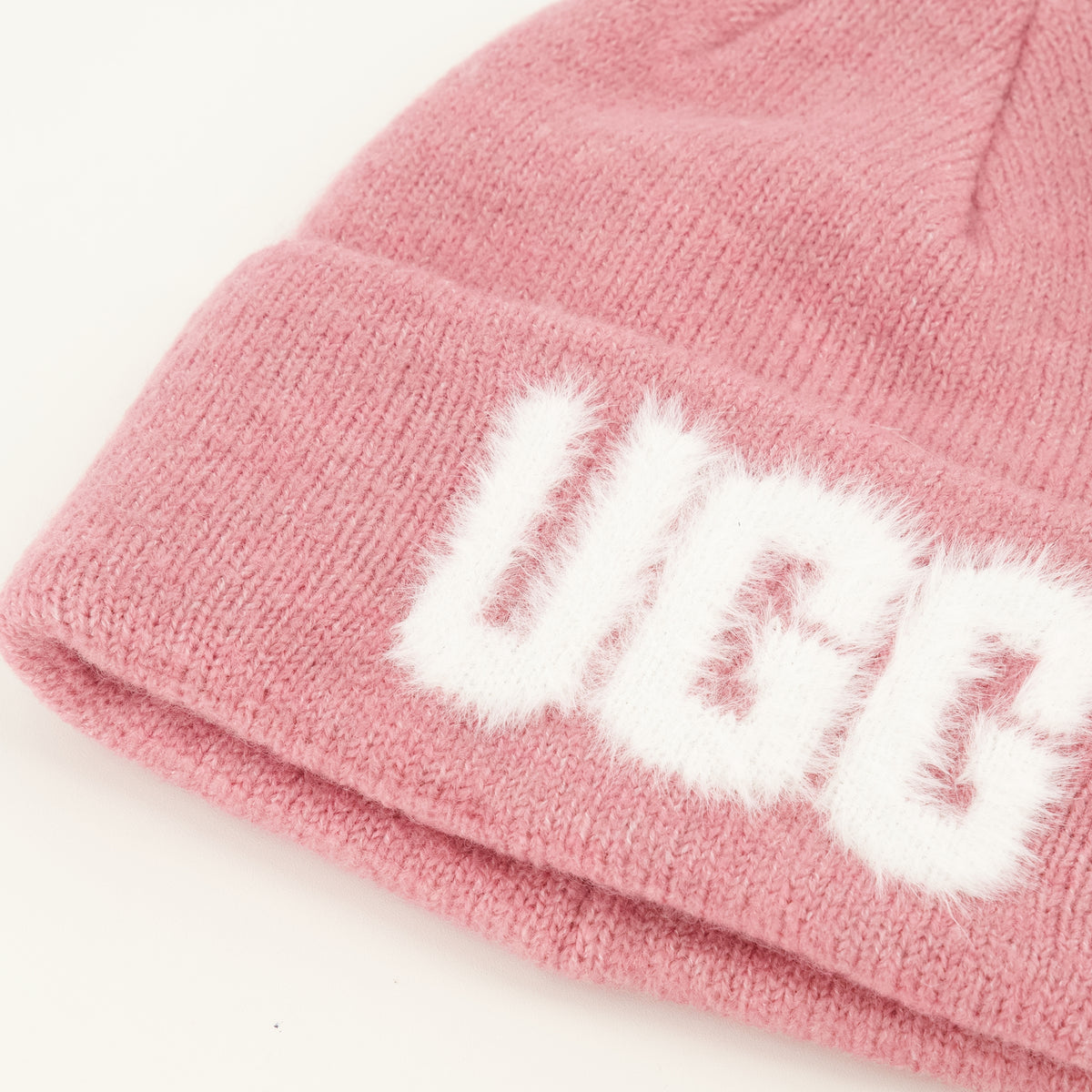 Chapeaux, casquettes et bonnets Bonnet Fuzzy rose Ugg Rose Femme