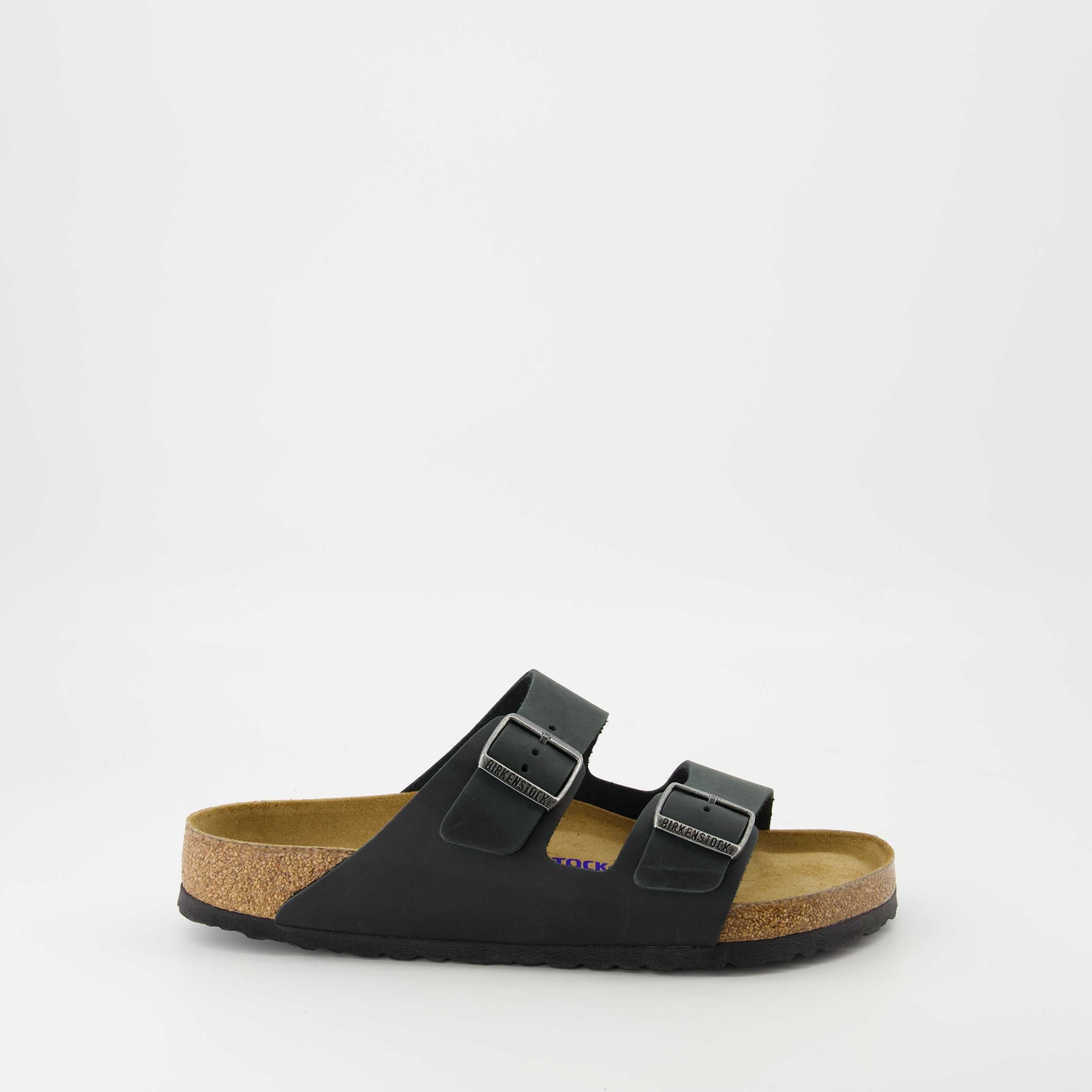 Chaussures ouvertes Sandales Arizona Birkenstock Noir Homme