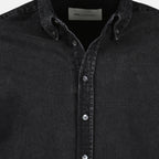 Image de l'article Chemise en denim noir de la marque Ami PARIS pour Unisex - Saison Printemps-Été 2026 - Vue détaillée_1