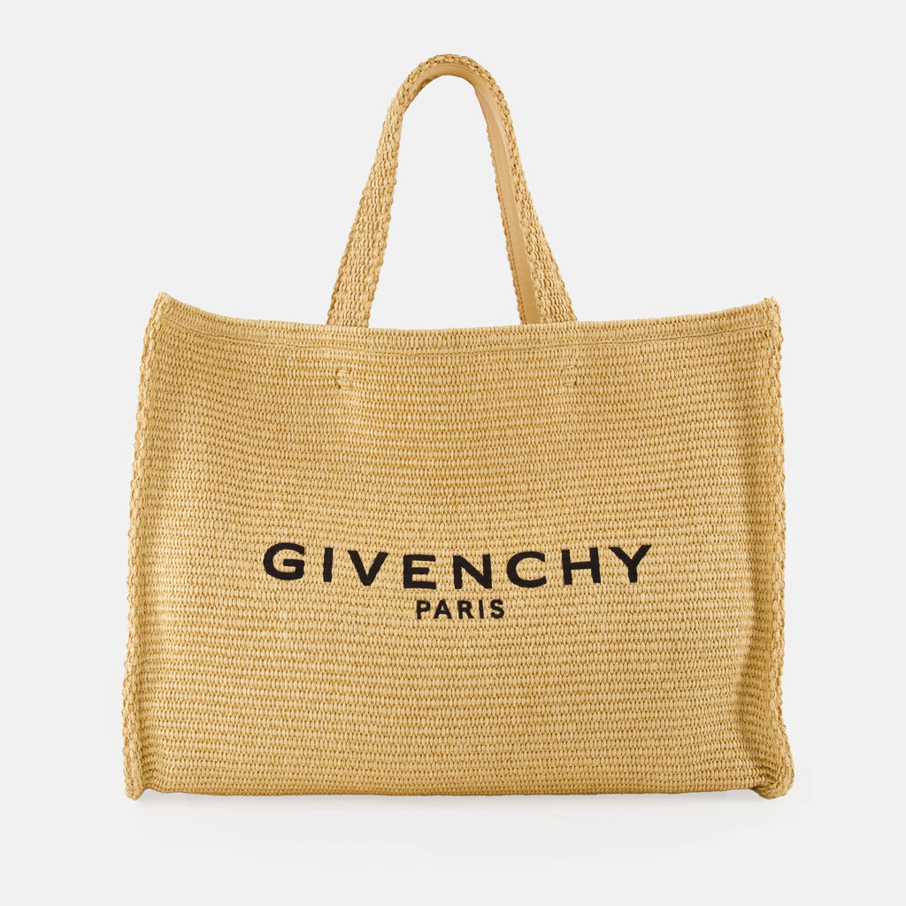 토트백 Sac G-Tote en raphia Givenchy 베이지 Femme