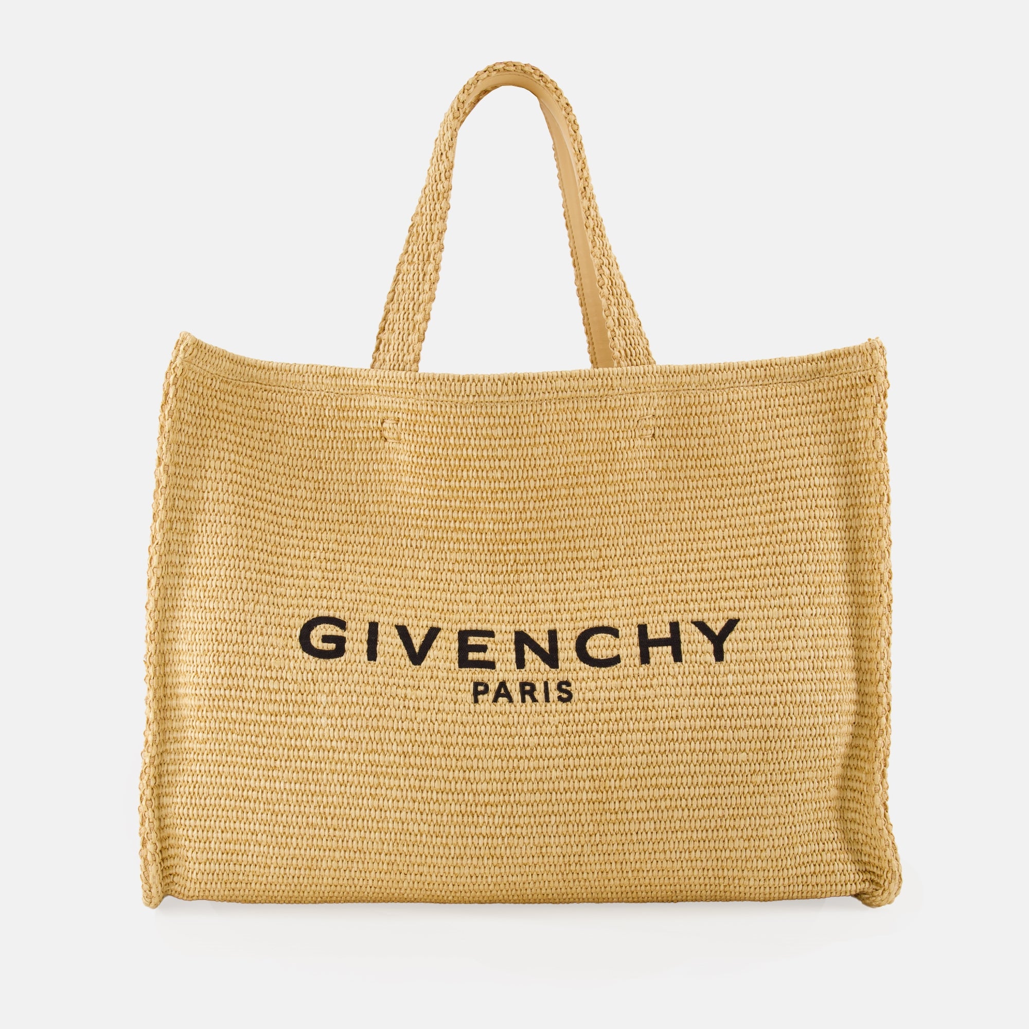 토트백 Sac G-Tote en raphia Givenchy 베이지 Femme