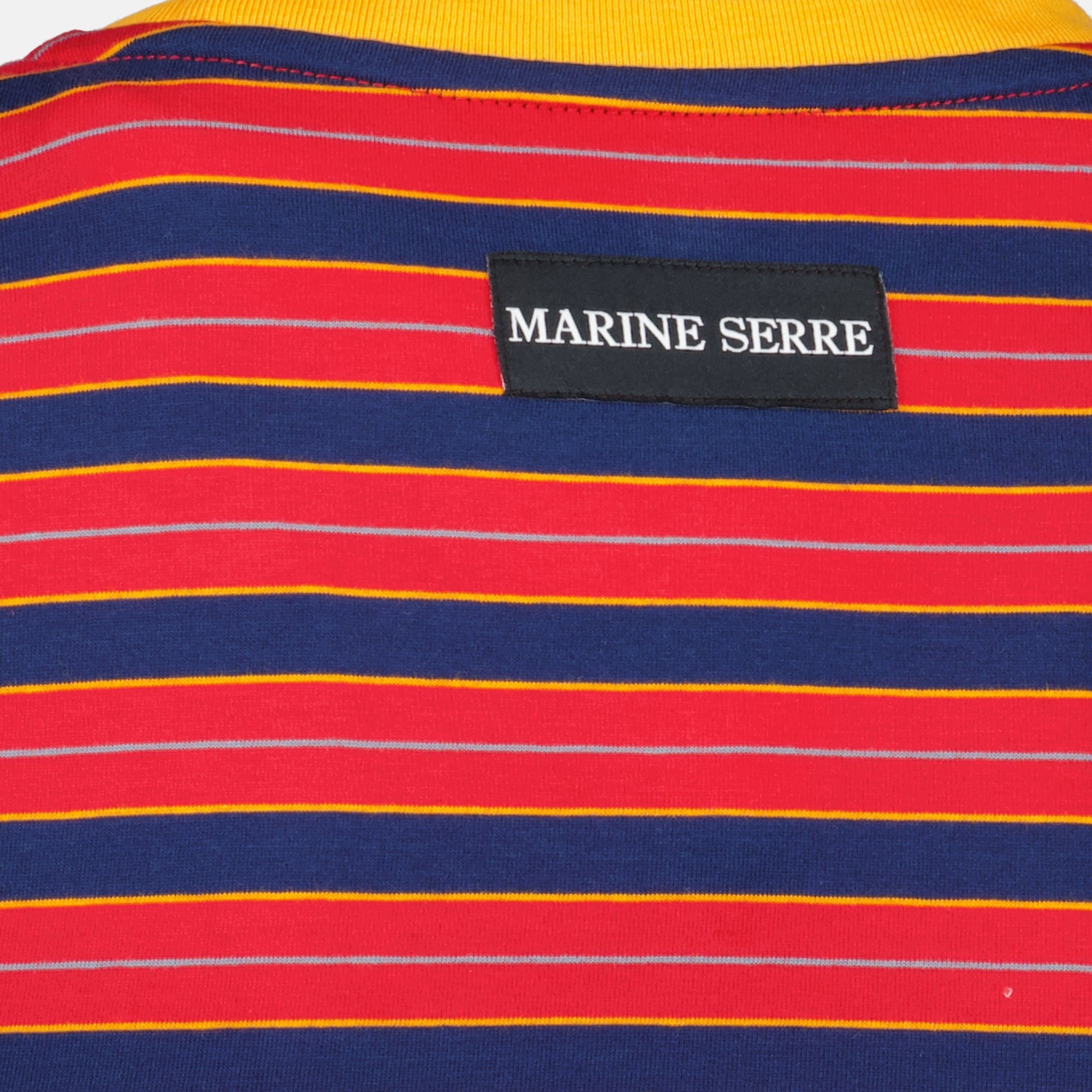 T-shirts T-Shirt Logo a Righe Rosse Marine Serre Rouge Femme