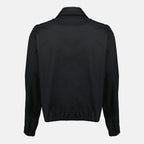Image de l'article Blouson noir AMI de coeur de la marque Ami PARIS pour Homme - Saison Printemps-Été 2026 - Vue de Dos