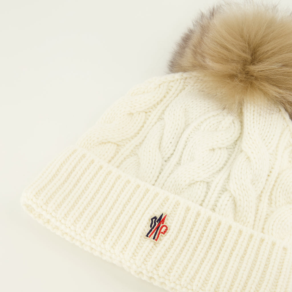Chapeaux, casquettes et bonnets Gorro Branco com Logo Moncler Grenoble Blanc Femme
