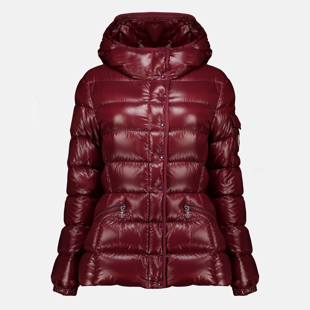 Manteaux Doudoune Barante bordeaux Moncler Bordeaux Femme