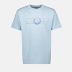 Tシャツ ディオールとハイルトン・ネルのTシャツ Dior 青 Homme