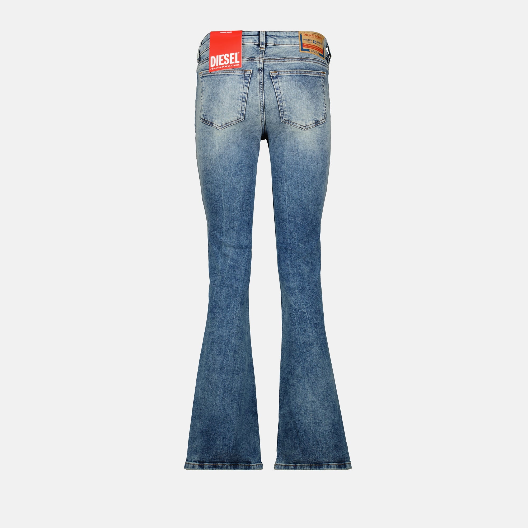 Pants Flare Jean 1969 Diesel Blue Femme