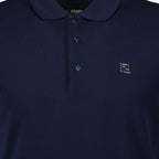 Polos Polo en coton Fendi Bleu foncé Homme