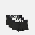 Ropa interior y homewear Conjunto de tres boxers Diesel Negro Homme