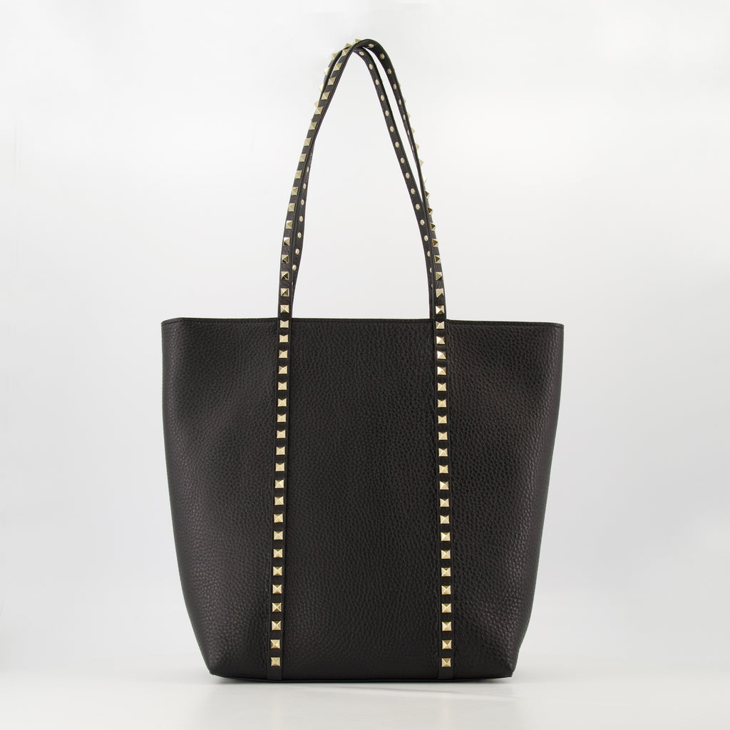 Tote bags Rockstud Tote Bag Valentino Garavani Black Femme