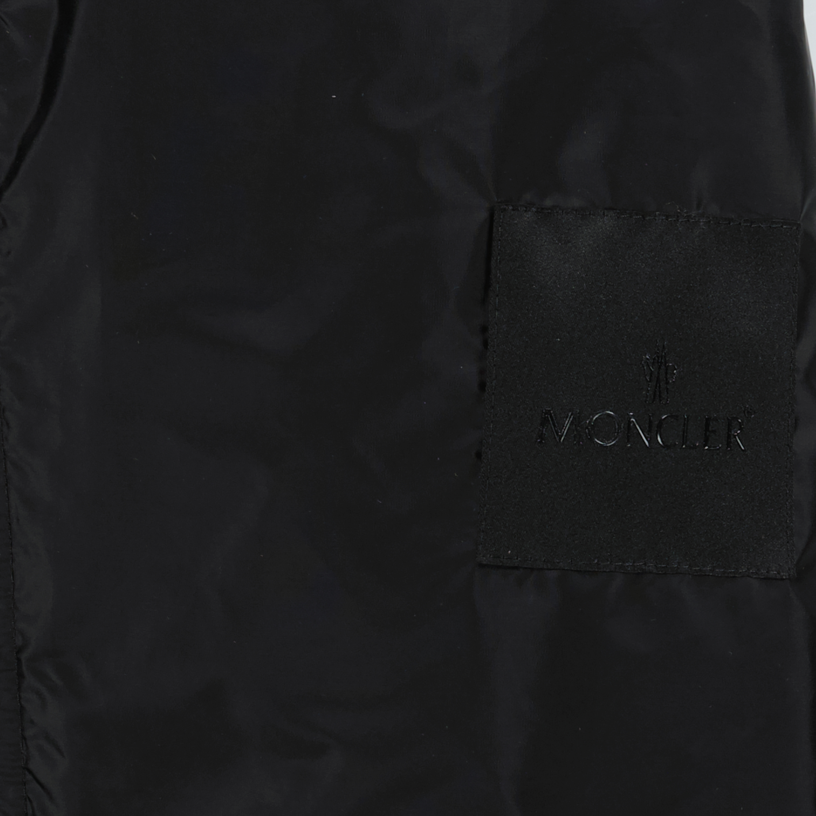 Vestes Veste sans manches Moretan Moncler Noir Homme