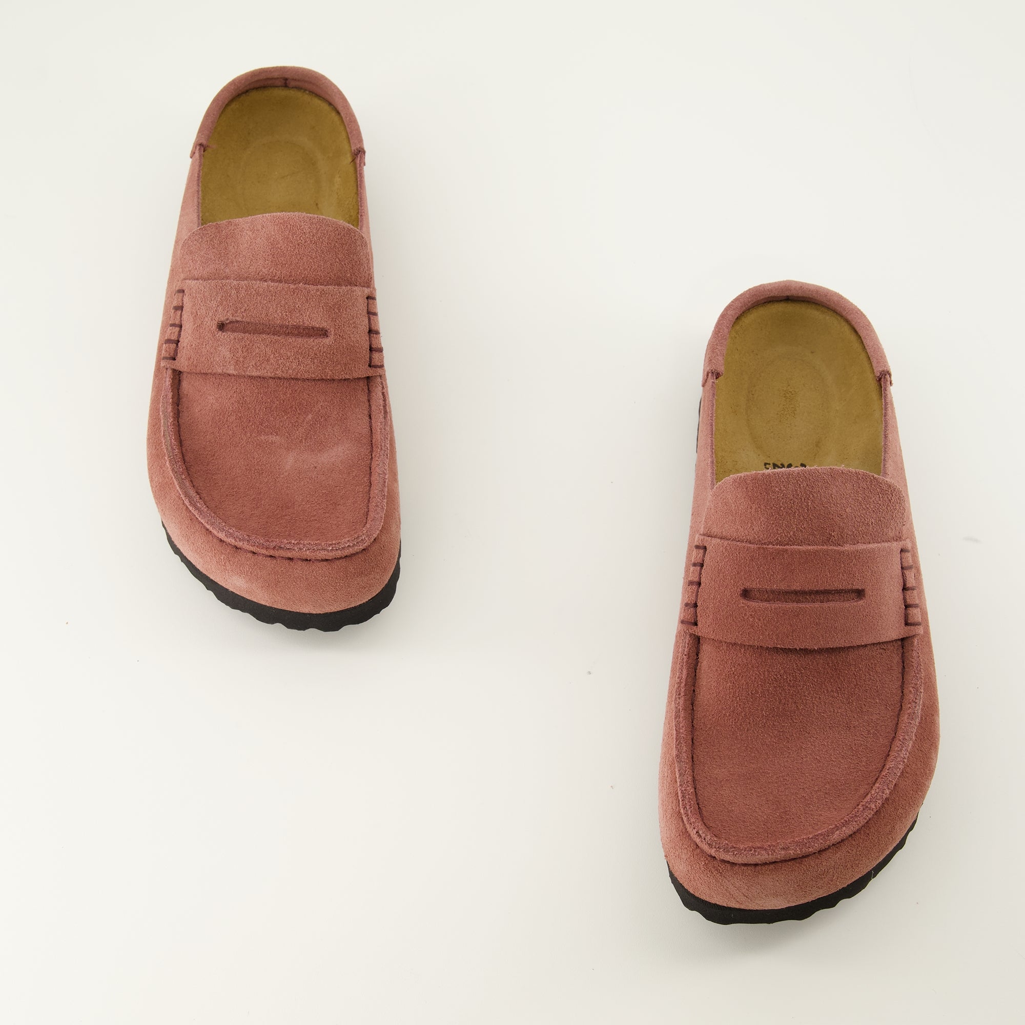 Chaussures ouvertes 네이플스 랩핑 핑크 뮬 Birkenstock Rose Unisexe