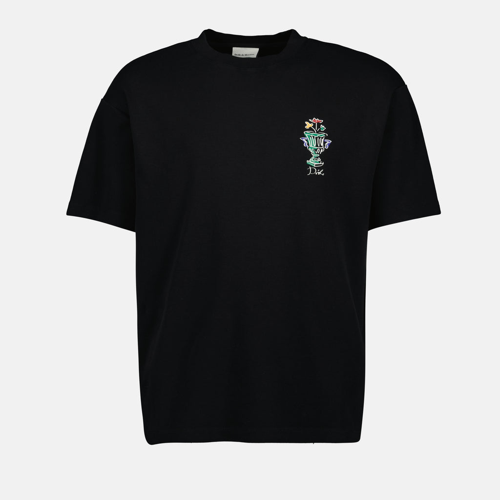 T-shirts T-shirt vase Drole De Monsieur Black Homme