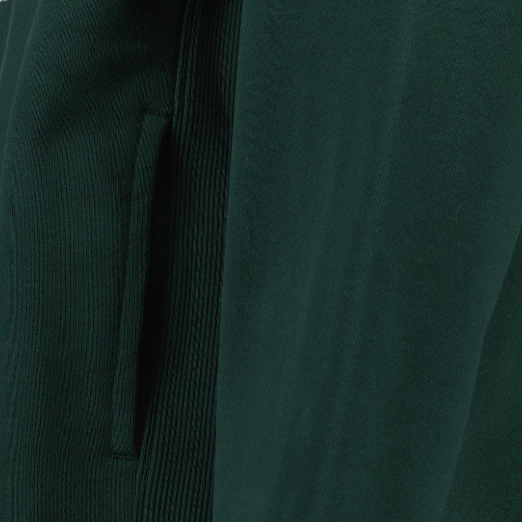 Image of the article Green cotton fleece zip-neck sweater by Dior for Men - Spring-Summer 2026 - Detailed View_2
