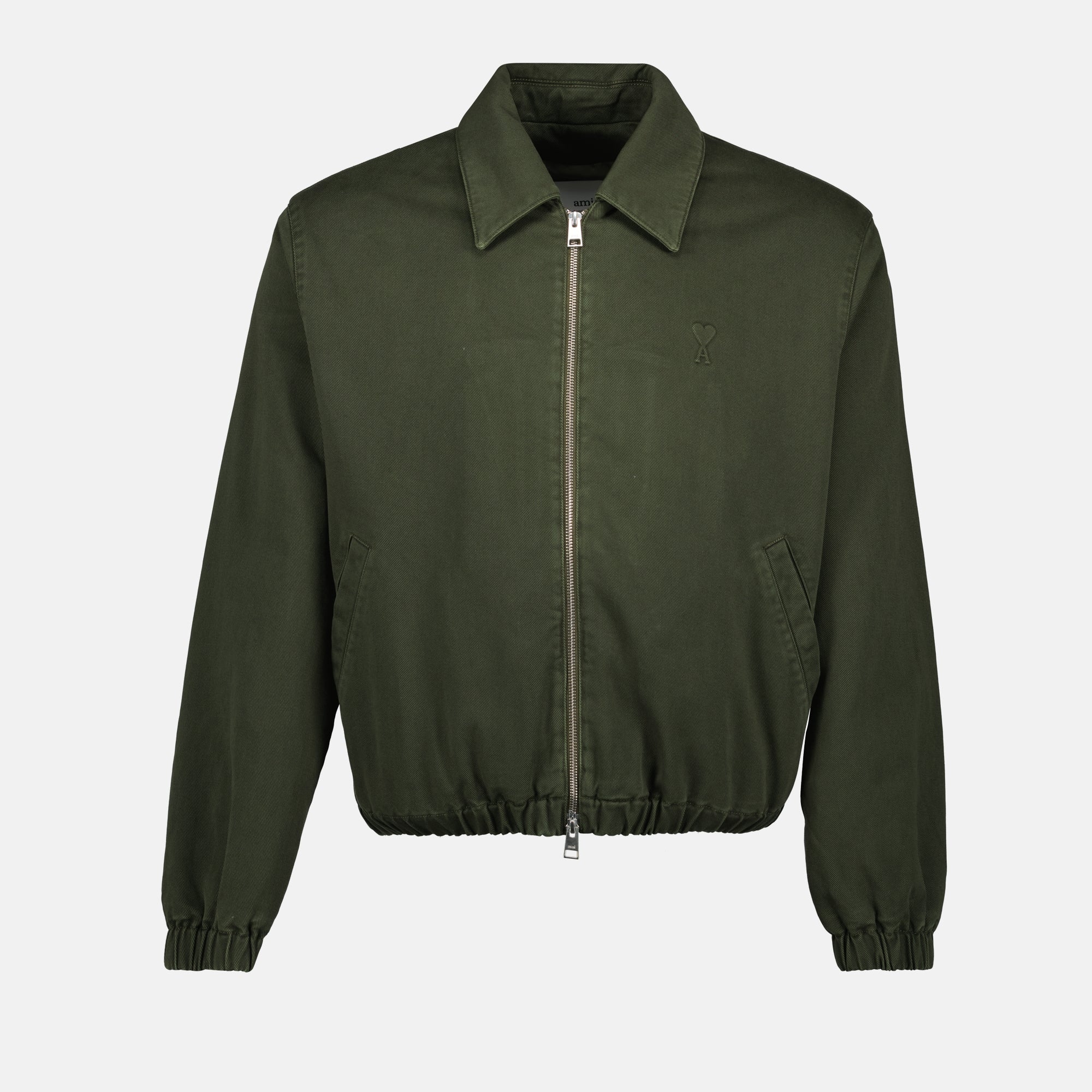 Jacken Zipped Bomber Ami de coeur Ami PARIS Khaki Homme