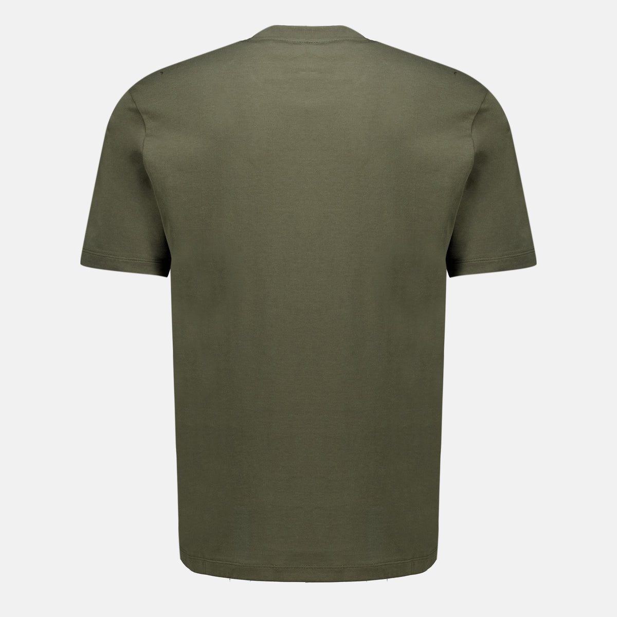 T-shirts Camiseta de Algodón Kaki Fendi Vert Homme