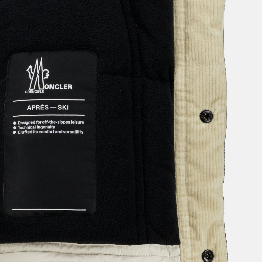 Vestes ホワイトノースリーブダウンジャケット Moncler Grenoble Blanc Homme