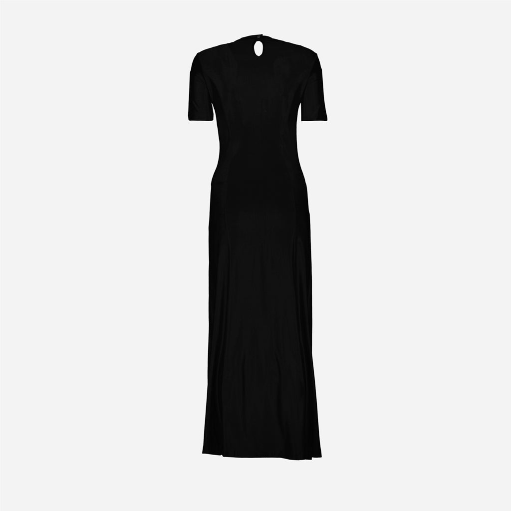 Image of the item Long Draped Dress by Rabanne for Women - Fall-Winter 2025 - Detailed View_2