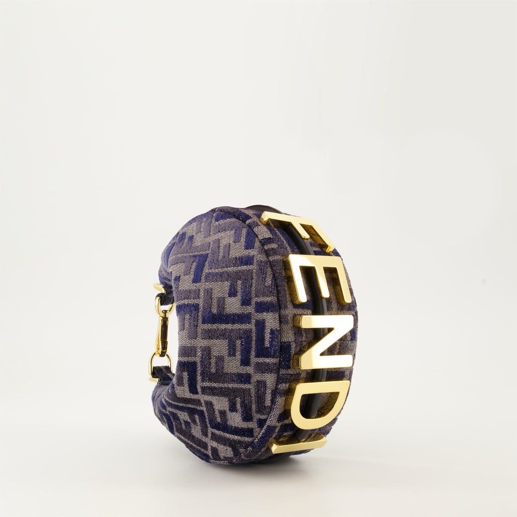 Borse a mano e a spalla Sac Fendigraphy Fendi Blu Femme